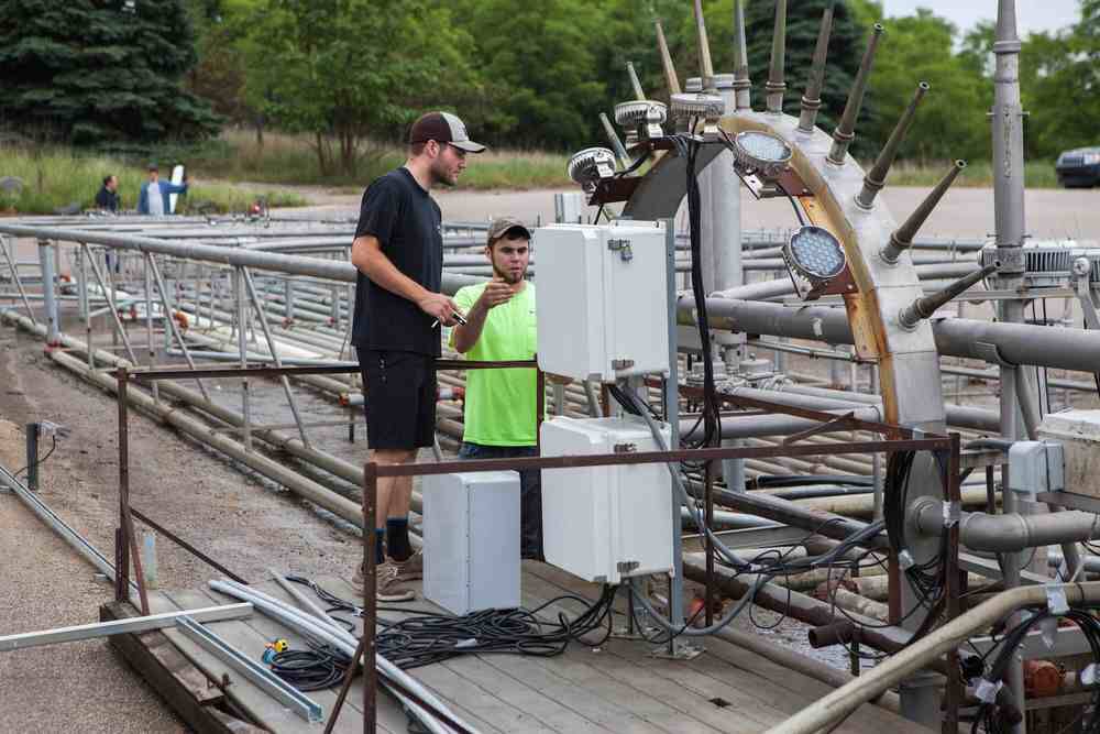 GVSU Students Build Upgrades for Grand Haven Musical Fountain